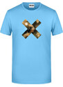 Klokart Alžběta Jungrová - pánské tričko - S / Pánské / Sky blue