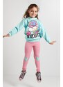 Denokids Bubble Unicorn Girls Kids Sweatshirt Leggings Set