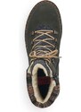 Dámská kotníková obuv RIEKER Y9131-54 zelená
