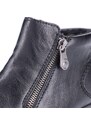 Dámská kotníková obuv RIEKER L4663-01 černá