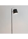 Černá stojací lampa ZUIVER BUCKLE 150 cm