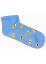 EDOTI Pánské ponožky - blankytně modrá U177
