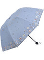 Delami Deštník s kytičkami měnící barvu Glorie, modrý
