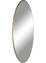 Nordic Living Zlaté kulaté závěsné zrcadlo Vincent 60 cm