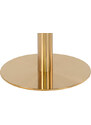 Nordic Living Zlatý mramorový kulatý barový stůl Ascona 70 cm