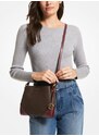 Michael Kors Kabelka Nicole Large Logo Crossbody Bag Merlot