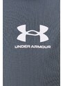 Tréninková mikina Under Armour Pique 1366202 pánská, šedá barva, hladká