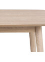 Scandi Světlý dubový jídelní stůl Nagy 150 cm