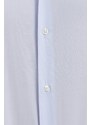 Košile Liu Jo pánská, modrá barva, slim, s klasickým límcem