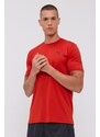 Tréninkové tričko Under Armour Rush Energy červená barva, 1366138-001