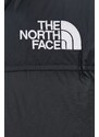 Péřová bunda The North Face 1996 RETRO NUPTSE JACKET pánská, černá barva, zimní, NF0A3C8DLE41