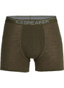 Pánské boxerky ICEBREAKER Mens Anatomica Boxers, Loden velikost: L