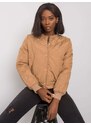 BASIC BÉŽOVÝ PROŠÍVANÝ BOMBER -BEIGE Béžová