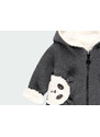 Boboli Kojenecký kabátek s kožíškem panda