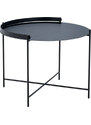 Černý kovový konferenční stolek HOUE Edge 62 cm