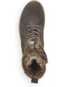 RIEKER Dámská kotníková obuv REMONTE D8476-45 šedá