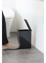 YAMAZAKI Odpadkový koš do koupelny Tower 3386, plast, 3,9 l, černý