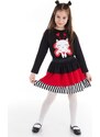 Denokids Cute Heart Girls T-shirt Skirt Set