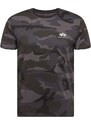 Alpha Industries Backprint T (black camo) M