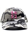 Kšiltovka BE52 Camo Black/Pink