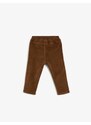 Koton Baby Boy Camel Hair Sweatpants