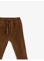 Koton Baby Boy Camel Hair Sweatpants