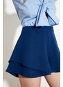 Dámské kraťasy Trendyol Skirt-Looking Shorts