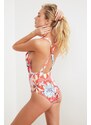 Trendyol Swimsuit - Multi-color - Floral