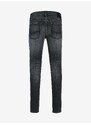 Tmavě šedé skinny fit džíny Jack & Jones Iliam - Pánské