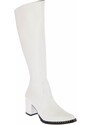 Fox Shoes Women's White Boots