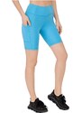 LOS OJOS Women's Turquoise High Waist Consolidator Double Pocket