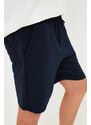 Trendyol Navy Blue-Stone Basic Regular/Normal Cut 2-Pack Shorts