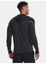 Under Armour Tričko UA Rush FZ Hoodie-BLK - Pánské