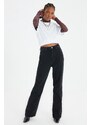 Trendyol Jeans - Black - High Waist