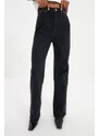 Trendyol Jeans - Black - High Waist