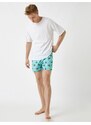 Koton Patterned Swimsuit Swim Shorts