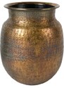 Zlatá váza DUTCHBONE Baha O 24 cm