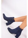 Fox Shoes Women's Navy Blue Boots