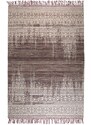 White Label Ručně tkaný bordový koberec WLL LIV 200 x 300 cm