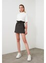 Trendyol Anthracite Waist Slur skirt