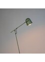 Šalvějově zelená kovová stojací lampa ZUIVER LAU 131 cm