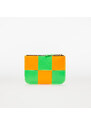 Comme des Garçons Wallets Pánská peněženka Comme des Garçons Fluo Squares Wallet Orange/ Green