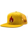 Kšiltovka BE52 Snapback FlameYellow