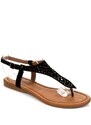 Fox Shoes Black Women's Sandals