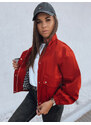 BASIC Červená dámská přechodová bunda
