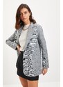 Trendyol Jacket - Gray - Regular fit