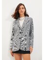 Trendyol Jacket - Gray - Regular fit