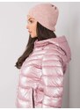 Fashionhunters Dámský klobouk světle růžové barvy