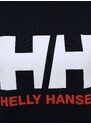 Tmavě modrá dámská mikina s potiskem HELLY HANSEN Logo - Dámské