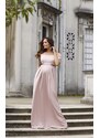 Tiffany Rose Těhotenské svatební šaty dlouhé Aria - rosa